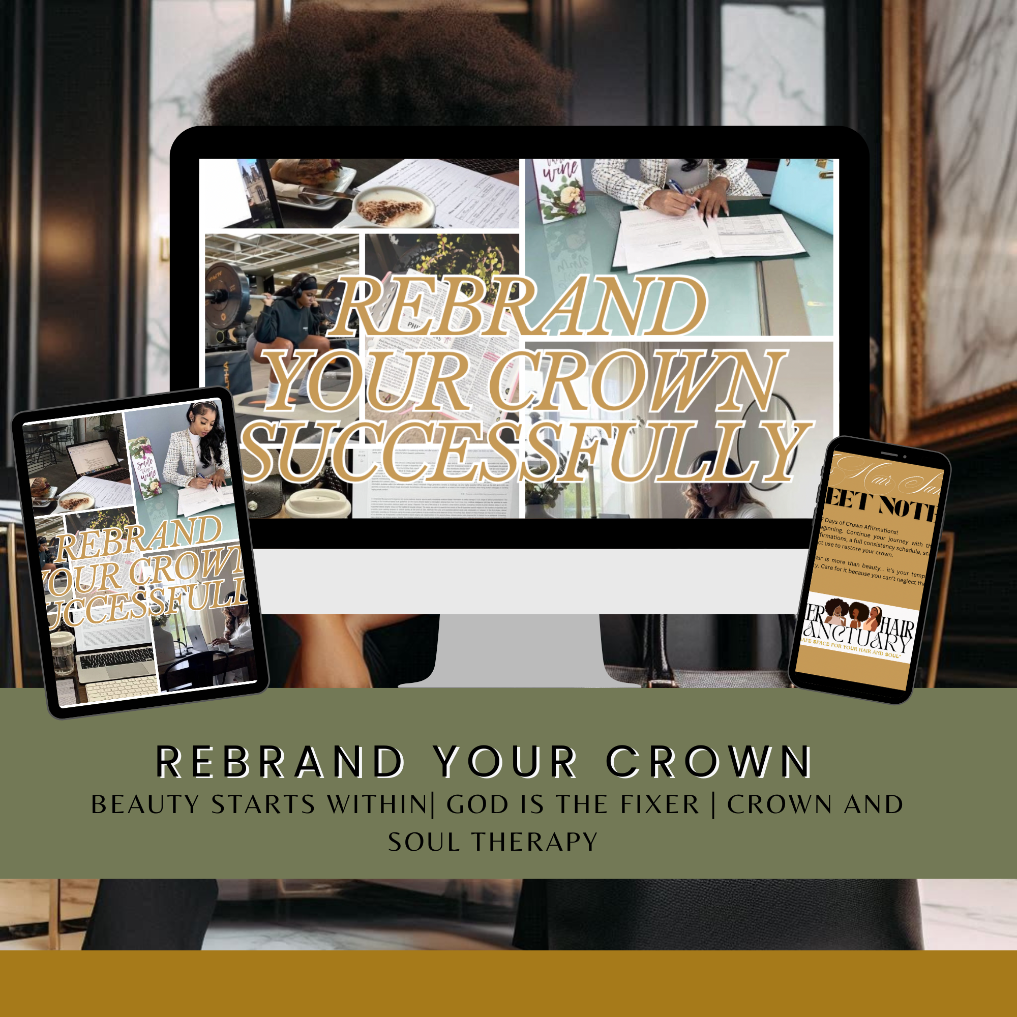 DAILY AFFIRMATIONS FOR YOUR CROWN REBRAND