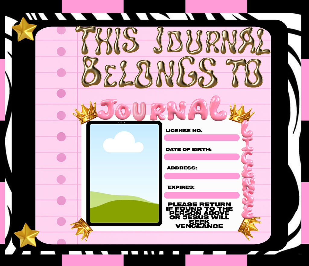 Pretty Girls Heal With Jesus Journal